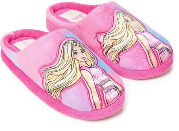 Barbie Kids Scuff Slippers