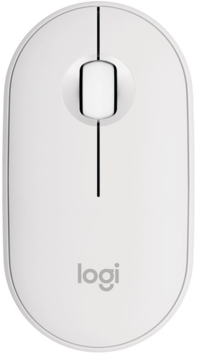 Logitech M350 Pebble Wireless Bluetooth Mouse - White