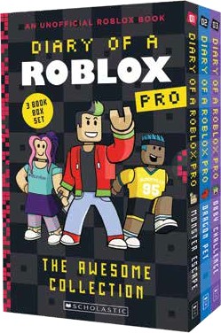 Diary of a Roblox Pro 3 Book Box Set Age 8+