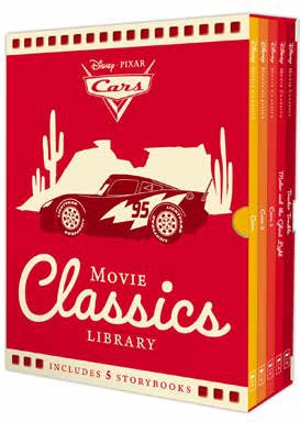 NEW Cars Movie Classics Library 5 Book Box Set