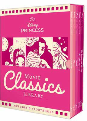 NEW Princess Movie Classics Library 5 Book Box Set Age 3+