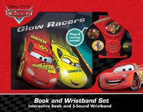 NEW Book and 5-sound Wristband Sets: Disney Cars