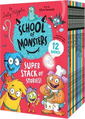 School of Monsters 12 Book Box Set Age 4+