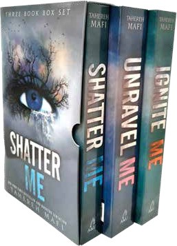 Shatter Me 3 Book Box Set Age 13+