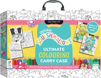 Colouring Carry Cases: Squishmallows Age 6+