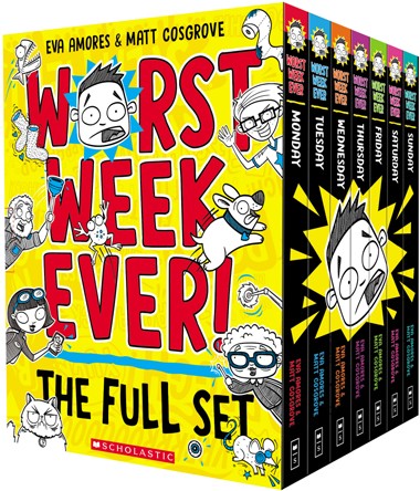 Worst Week Ever 7 Book Box Set Age 8+