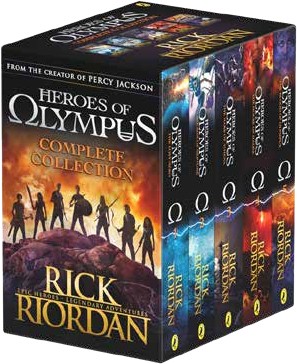 Heroes of Olympus 5 Book Box Set Age 10+