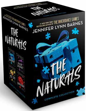 NEW The Naturals 4 Book Box Set Age 12+