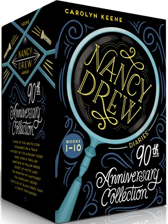 Nancy Drew Diaries 90th Anniversary 10 Book Box Set Age 8+