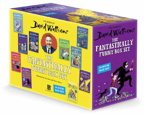 NEW David Walliams 10 Book Box Set Age 8+