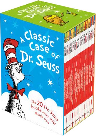 A Classic Case of Dr Seuss 20 Book Box Set Age 4+