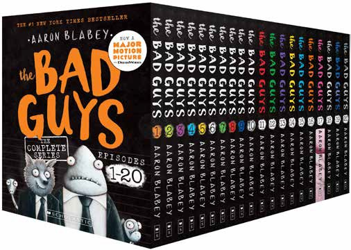 NEW Bad Guys 20 Book Box Set Age 7+