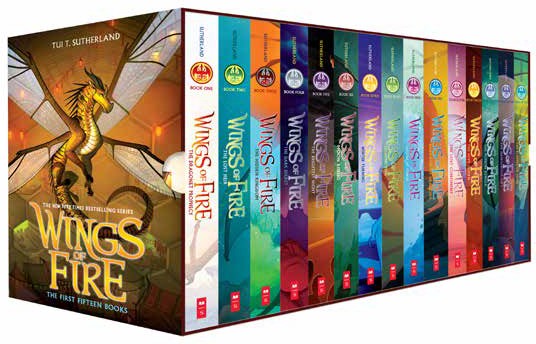 Wings Of Fire: The First Fifteen Books Age 10+
