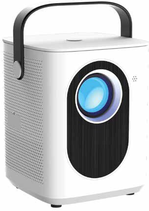 NEW Laser 1080p Smart Android Projector with Cloth Screen
