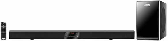 JVC 2.1 CH Bluetooth Soundbar with Subwoofer