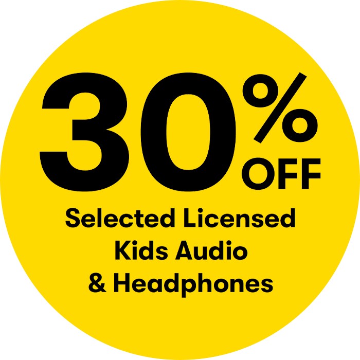 30% off Licensed Kids Audio and Headphones