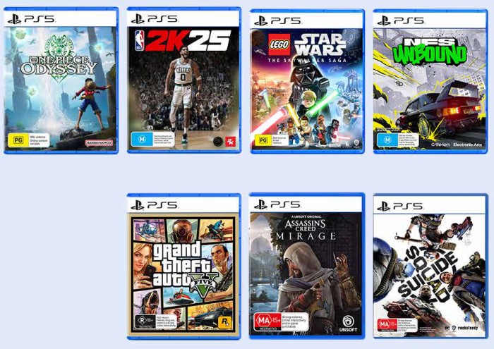 $25 PS5 games