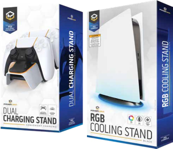 Powerwave PS5 Dual Charging Stand or RGB Cooling Stand