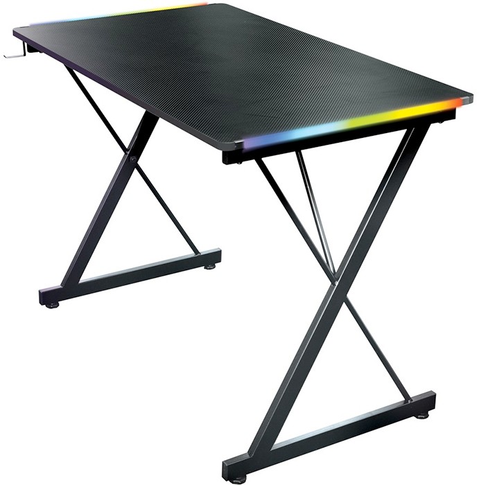 Thunda Gaming Desk with RGB Lights