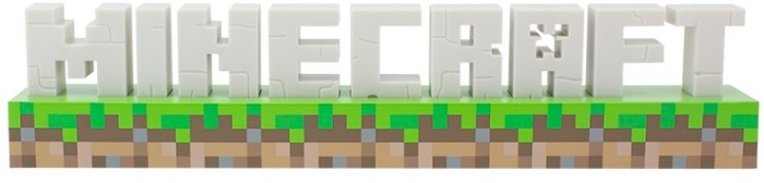 Paladone Minecraft Logo Light