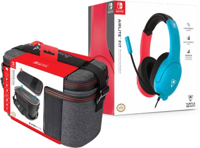 Nintendo Switch Pull-N-Go Case or Airlite Headset