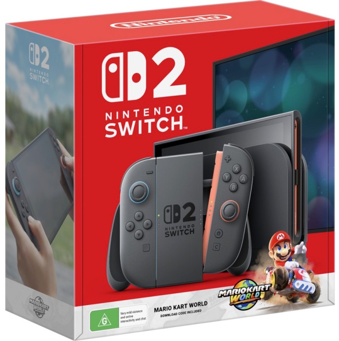 Nintendo Switch 2 Console + Mario Kart World*