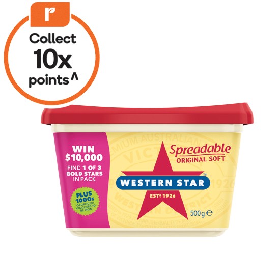 Western Star Butter Spreadable 500g