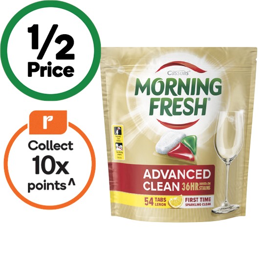 Morning Fresh Advanced Clean Dishwasher Tablets Pk 54
