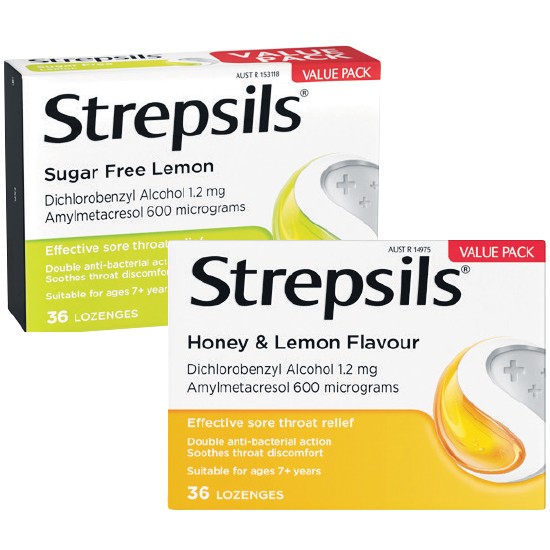 Strepsils Lozenges Pk 36~