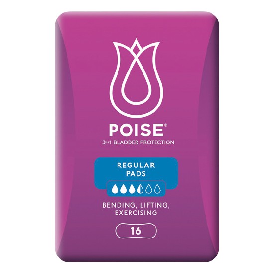 Poise Pads Pk 8-16