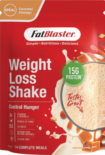 FatBlaster Weight Loss Caramel Flavour Shake 465g*