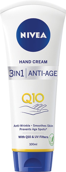 Nivea Q10 3in1 Anti Ageing Hand Cream 100mL