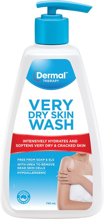 Dermal Therapy Very Dry Skin Wash 750mL