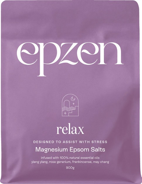 Epzen Magnesium Bath Crystals 900g - Relax