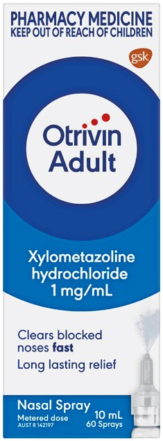 Otrivin Adult Nasal Spray 10mL