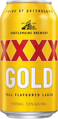 XXXX Gold 30 Can Block