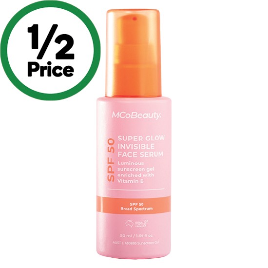 MCoBeauty Super Glow Invisible Face Serum SPF50+ 50mlΔ