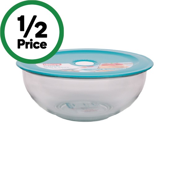 Decor Cook Glass Bowl 3 Litre