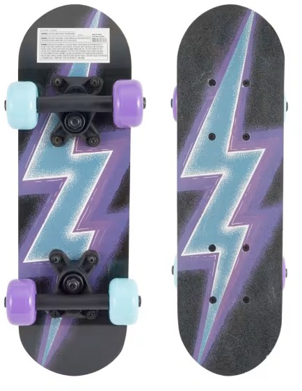 17in. Mini Skateboard - Lightning