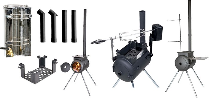 Ozpig Traveller Wood Fired Stove Accessories
