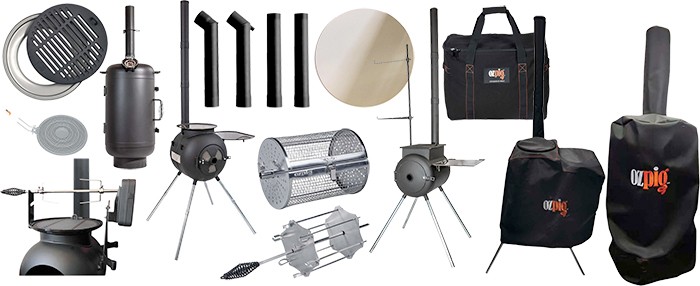 Ozpig Series 2 Wood Fired Stove Accessories
