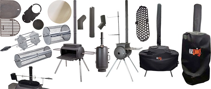 Ozpig Big Pig Wood Fired Stove Accessories