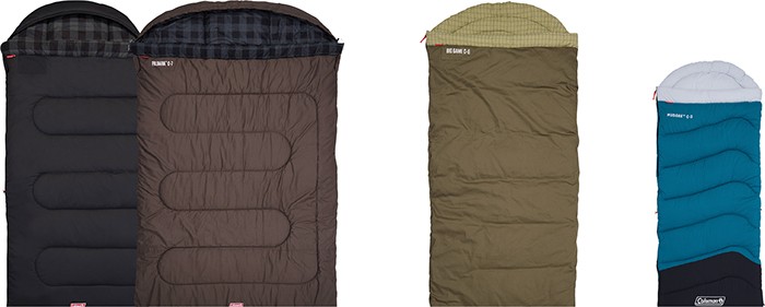 20% off Regular Price on Coleman Sleeping Bags