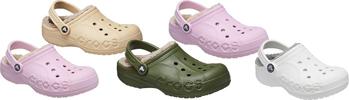 30% off Regular Price on Adults & Kids Lined Crocs