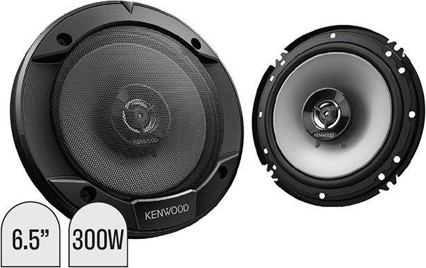 Kenwood 6.5” S Series 2 Way Coaxial Speakers