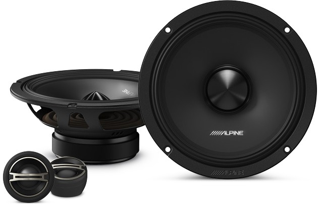 Alpine 6.5” M Series 2 Way Component Speakers