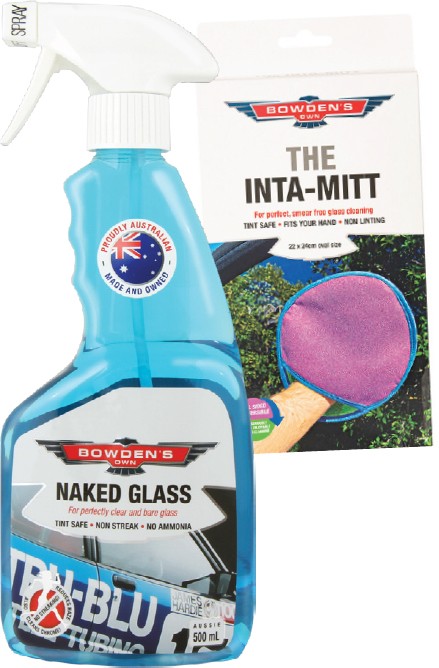 Bowden's Own Naked Glass & Inta Mitt