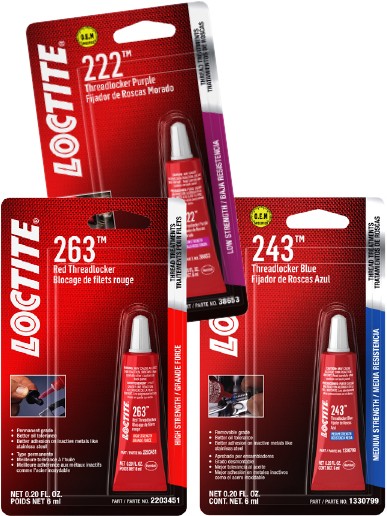 Locitie Threadlockers 6ml
