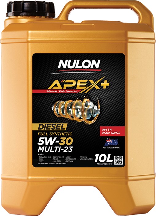 Nulon APEX+ 5W-30 Multi-23 Diesel 10L