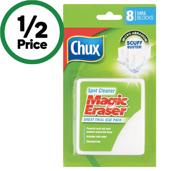 Chux Magic Eraser Spot Cleaner Mini Pk 8